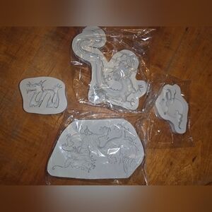 Chinese Dragon Resin / Polymer Clay Mold Lot All But One New!